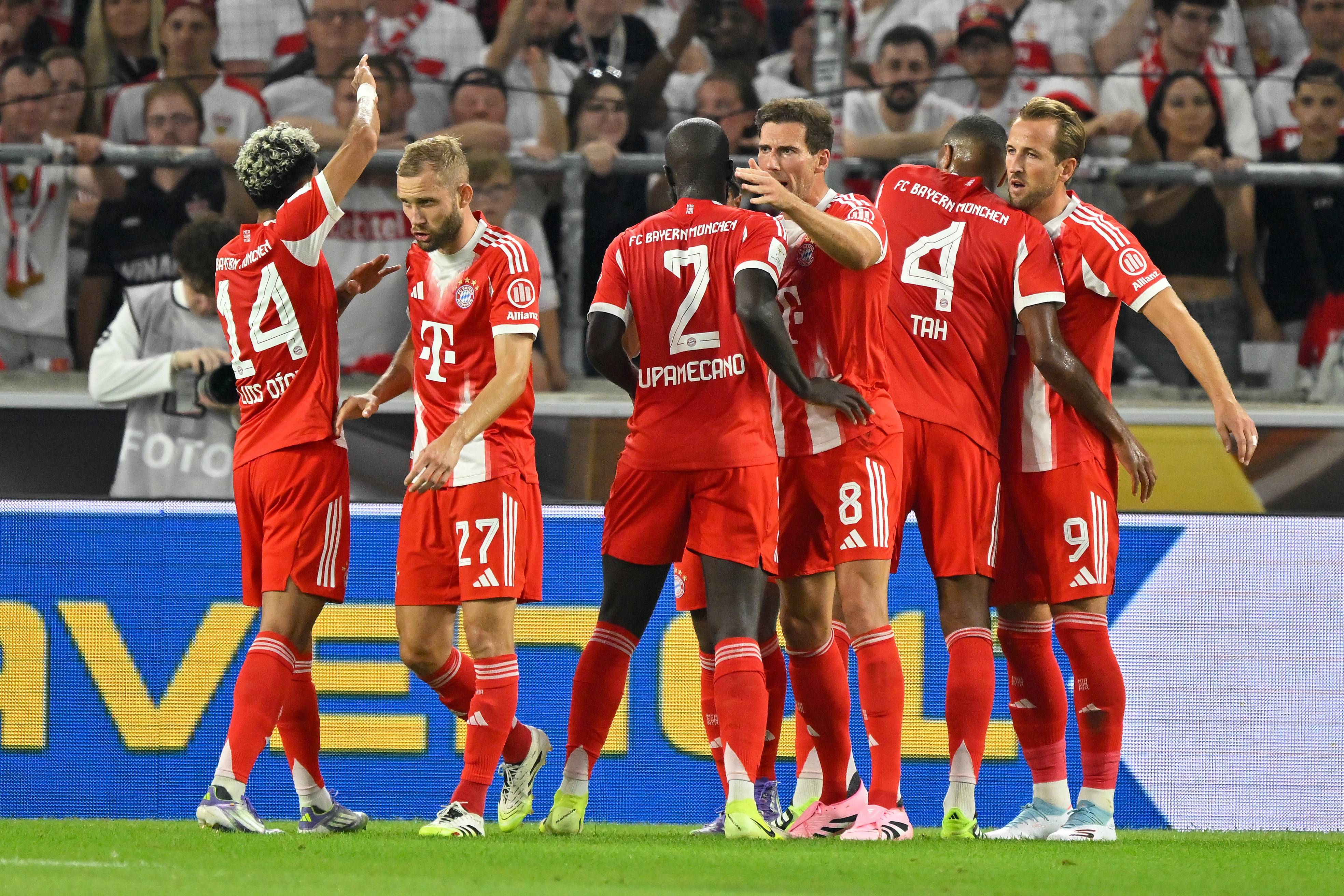 斯图加特客场逆转拜仁慕尼黑,大获全胜 斯图加特客场逆转拜仁慕尼黑,大获全胜