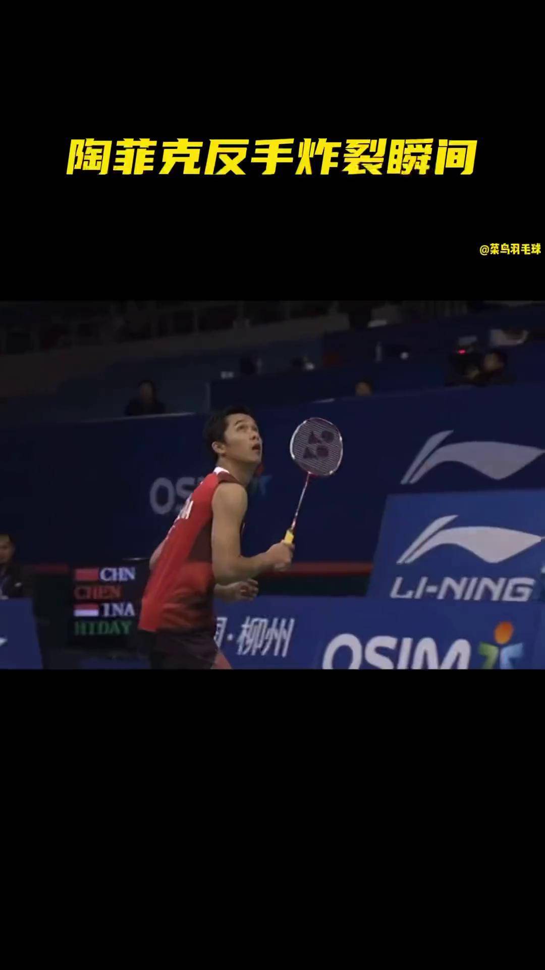 中国羽毛球队血洗印尼羽毛球队，陶菲克绝境逆转